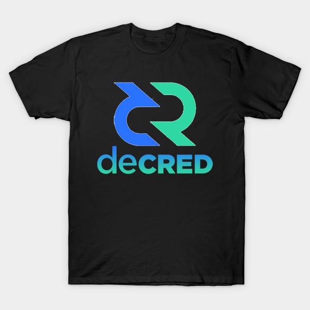 Decred  Crypto T-Shirt by JayD World